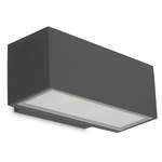 Außenwandleuchte von LEDS-C4, in der Farbe Grau, aus Aluminium, Vorschaubild