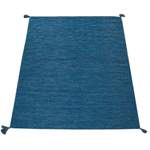 Teppich von PACO HOME, in der Farbe Blau, aus Naturfaser, andere Perspektive, Vorschaubild