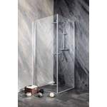 Dusch von SANOTECHNIK, in der Farbe Silber, aus Sicherheitsglas, andere Perspektive, Vorschaubild