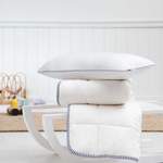 Bettdecke von Maisons du Monde, in der Farbe Weiss, aus Baumwolle, andere Perspektive, Vorschaubild