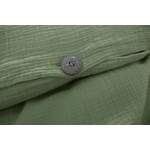Bettwäsche-Garnitur von Dero Textil, in der Farbe Grün, aus Baumwolle, andere Perspektive, Vorschaubild