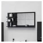 Badspiegel von möbelando, in der Farbe Schwarz, aus Spanplatte, andere Perspektive, Vorschaubild