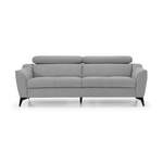 2/3-Sitzer Sofa von Stylefy, in der Farbe Beige, aus Velours, andere Perspektive, Vorschaubild