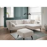 Ecksofa von MID.YOU, in der Farbe Weiss, aus Textil, andere Perspektive, Vorschaubild