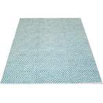 Teppich von andas, in der Farbe Blau, aus Baumwolle, Vorschaubild