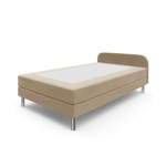 Boxspringbett von Stylefy, in der Farbe Beige, aus Strukturstoff, andere Perspektive, Vorschaubild