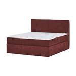 Boxspringbett von Boxi, in der Farbe Rot, andere Perspektive, Vorschaubild