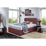 Funktionsbett von Halmon Schlafkomfort Betten, in der Farbe Rot, aus Holzwerkstoff, andere Perspektive, Vorschaubild