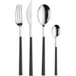 Besteck-Set von Pinti Inox, in der Farbe Schwarz, aus Edelstahl, andere Perspektive, Vorschaubild