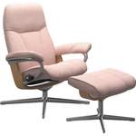 Relaxsessel von Stressless®, in der Farbe Rosa, aus Stoff, andere Perspektive, Vorschaubild