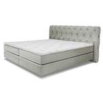 Boxspringbett von Sansibar, in der Farbe Grau, aus Polyester, andere Perspektive, Vorschaubild