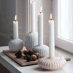 Kerzenständer von Kähler, in der Farbe Weiss, aus Porzellan, andere Perspektive, Vorschaubild