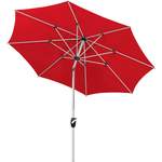 Sonnenschirm von Schneider Schirme, in der Farbe Rot, andere Perspektive, Vorschaubild
