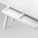 Schreibtisch von String, in der Farbe Grau, aus Filz, andere Perspektive, Vorschaubild