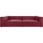 Bigsofa von TOM TAILOR HOME, in der Farbe Rot, aus Samtstoff, andere Perspektive, Vorschaubild