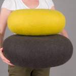 Pouf von myfelt, Mehrfarbig, aus Wolle, andere Perspektive, Vorschaubild