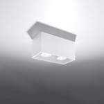 Deckenlampe von SOLLUX lighting, in der Farbe Weiss, aus Aluminium, andere Perspektive, Vorschaubild