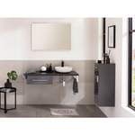 Waschbeckenunterschrank von Voleo, in der Farbe Grau, aus Holzwerkstoff, andere Perspektive, Vorschaubild