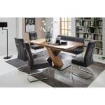 Sitzbank von MCA furniture, in der Farbe Grau, aus Textil, andere Perspektive, Vorschaubild