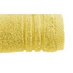 Badetuch von como, in der Farbe Gelb, aus Baumwolle, andere Perspektive, Vorschaubild