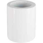 WC-Bürste von SPIRELLA, in der Farbe Weiss, aus Keramik, andere Perspektive, Vorschaubild