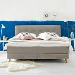 Boxspringbett von Mørteens, in der Farbe Beige, aus Webstoff, andere Perspektive, Vorschaubild