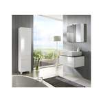 Waschbeckenunterschrank von byLIVING, in der Farbe Grau, aus Holzwerkstoff, andere Perspektive, Vorschaubild