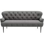 2/3-Sitzer Sofa von PLACES OF STYLE, in der Farbe Grau, aus Strukturstoff, Vorschaubild