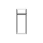 Ordnungssystem von Xora, in der Farbe Weiss, aus Holzwerkstoff, andere Perspektive, Vorschaubild