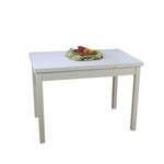 Esstisch von Möbel direkt online, in der Farbe Weiss, aus Massivholz, Vorschaubild