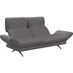 2/3-Sitzer Sofa von PLACES OF STYLE, in der Farbe Grau, aus Chenille, andere Perspektive, Vorschaubild