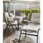 Gartenstuhl von Sieger, in der Farbe Grau, aus Metall, andere Perspektive, Vorschaubild