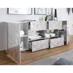 Highboard von Homedreams, in der Farbe Weiss, aus Spanplatte, andere Perspektive, Vorschaubild