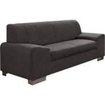 2/3-Sitzer Sofa von DOMO collection, in der Farbe Grau, aus Microfaser, Vorschaubild