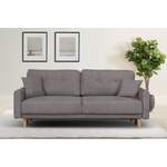 2/3-Sitzer Sofa von home affaire, in der Farbe Braun, andere Perspektive, Vorschaubild