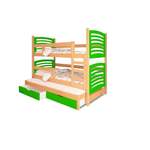 Kinderbett von Stylefy, in der Farbe Grün, aus Holzwerkstoff, andere Perspektive, Vorschaubild