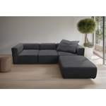 2/3-Sitzer Sofa von andas, in der Farbe Grau, aus Strukturstoff, andere Perspektive, Vorschaubild