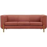 2/3-Sitzer Sofa von INOSIGN, in der Farbe Rot, aus Massivholz, Vorschaubild