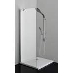 Dusch von Sanotechnik, in der Farbe Silber, aus Sicherheitsglas, andere Perspektive, Vorschaubild