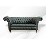 2/3-Sitzer Sofa von JVmoebel, in der Farbe Schwarz, aus Kunstleder, andere Perspektive, Vorschaubild