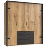 Drehtürenschrank von Stylefy, aus Holzwerkstoff, andere Perspektive, Vorschaubild