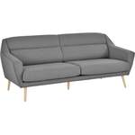 2/3-Sitzer Sofa von andas, in der Farbe Grau, aus Holzwerkstoff, andere Perspektive, Vorschaubild