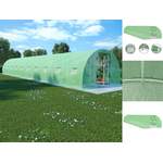 Gewächshaus von VIDAXL, in der Farbe Grün, aus Stahl, andere Perspektive, Vorschaubild