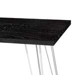 Schreibtisch von Furnitive, in der Farbe Schwarz, aus Holzwerkstoff, andere Perspektive, Vorschaubild