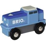 Blaue Batterie der Marke BRIO