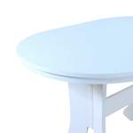 Esstisch von Möbel4Life, in der Farbe Weiss, aus Spanplatte, andere Perspektive, Vorschaubild