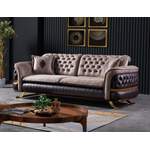 Chesterfieldsofa von JVmoebel, in der Farbe Braun, aus Textil, andere Perspektive, Vorschaubild