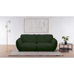 2/3-Sitzer Sofa von TRENDMANUFAKTUR, in der Farbe Grün, aus Velours, andere Perspektive, Vorschaubild