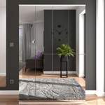 Garderobenschrank von Möbel4Life, in der Farbe Weiss, aus Holzwerkstoff, andere Perspektive, Vorschaubild