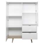 Highboard von MID.YOU, in der Farbe Weiss, aus Holzwerkstoff, andere Perspektive, Vorschaubild